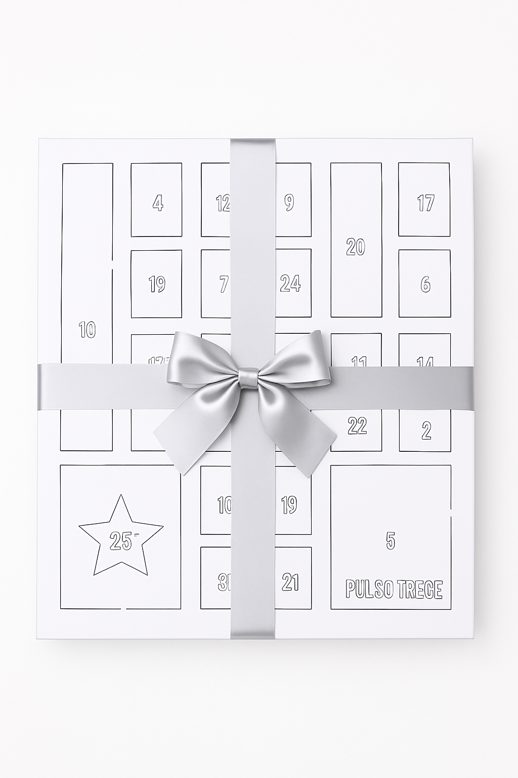 Calendario Adviento Joyas Plateadas